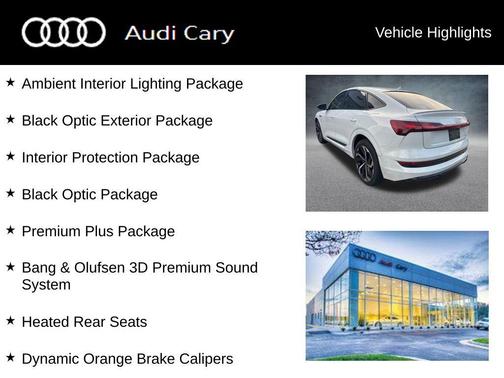 2022 Audi e-tron Sportback S line Premium Plus