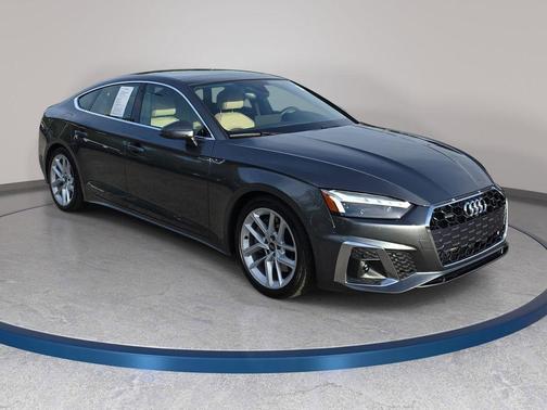 Daytona Gray Pearl Effect 2023 Audi A5 Sportback 45 S Line Premium Plus