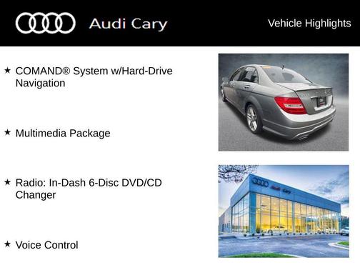 2013 Mercedes-Benz C-Class Sport