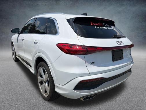 White 2025 Audi Q5 Prestige TFSI quattro S tronic