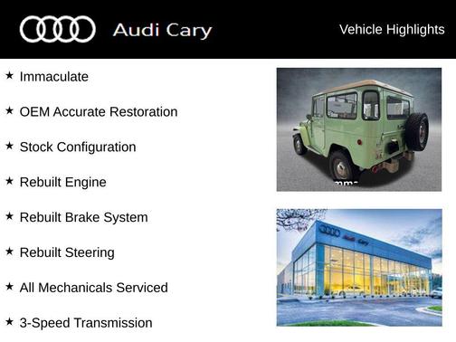 1968 Toyota Land Cruiser Base