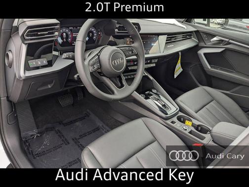 White 2025 Audi A3 Premium