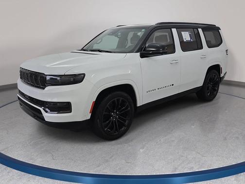 Bright White Clearcoat 2024 Jeep Grand Wagoneer Series III Obsidian 4x4
