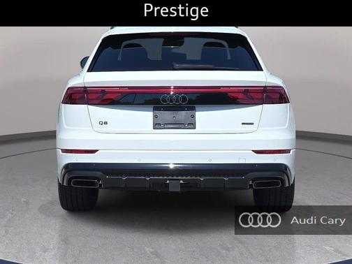 Glacier White Metallic 2026 Audi Q8 55 Prestige