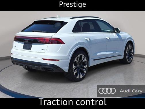 Glacier White Metallic 2026 Audi Q8 55 Prestige