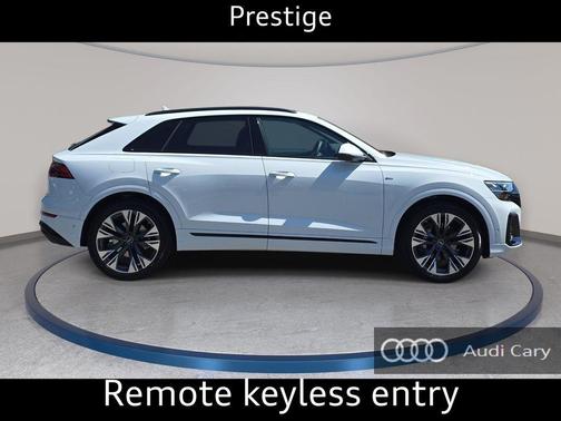 Glacier White Metallic 2026 Audi Q8 55 Prestige