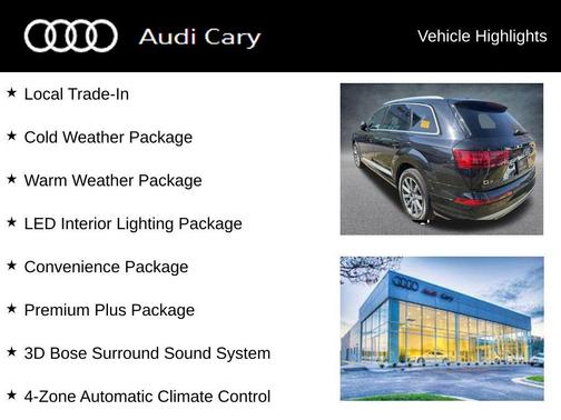 2019 Audi Q7 55 Premium Plus