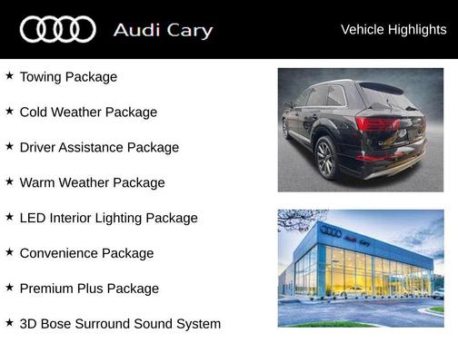 2019 Audi Q7 55 Premium Plus