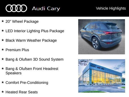 2025 Audi Q6 e-tron Premium Plus quattro