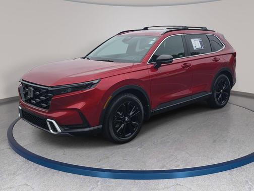 Radiant Red Metallic 2024 Honda CR-V Hybrid Sport Touring AWD