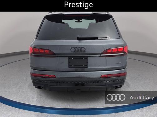 Gray 2026 Audi Q7 55 Prestige