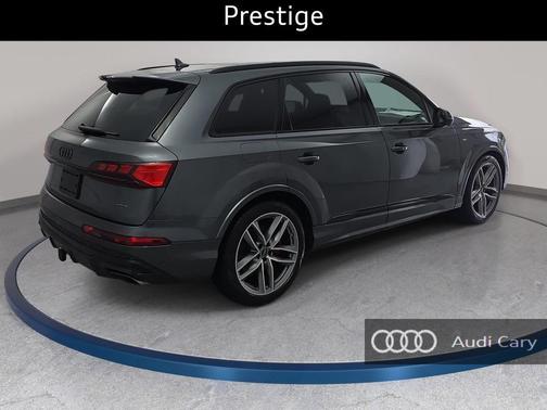 Gray 2026 Audi Q7 55 Prestige