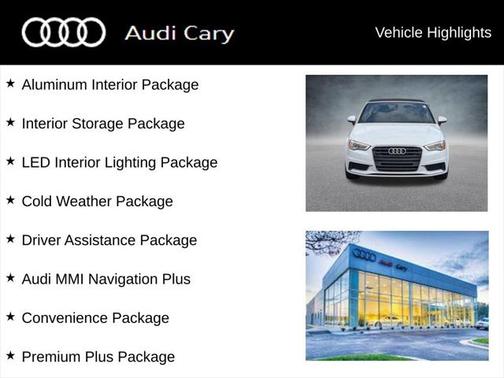 2015 Audi A3 1.8T Premium Plus