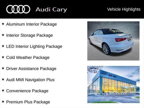 2015 Audi A3 1.8T Premium Plus