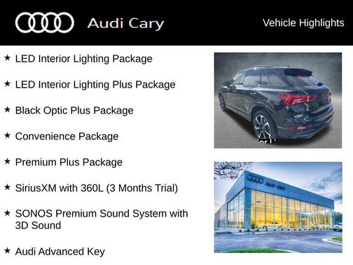 2025 Audi Q3 45 S line Premium Plus