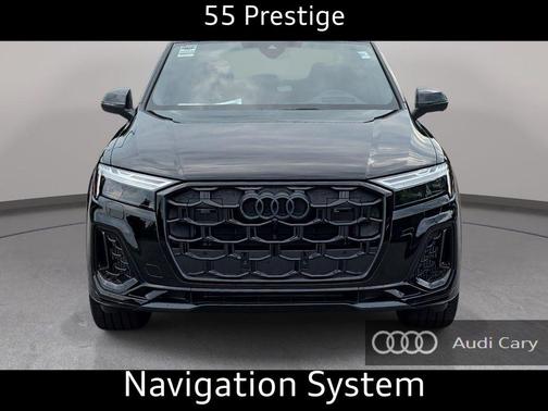 Mythos Black Metallic 2026 Audi Q7 55 Prestige