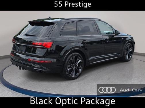 Mythos Black Metallic 2026 Audi Q7 55 Prestige