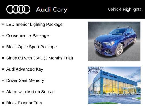 2025 Audi Q3 Premium 45 TFSI S line quattro Tiptronic