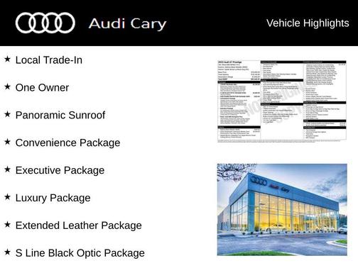 2023 Audi A7 Prestige 55 TFSI quattro S tronic