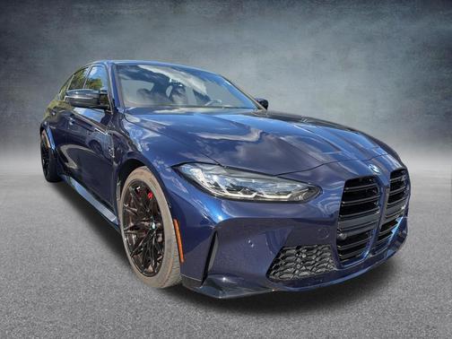 Tanzanite Blue II Metallic 2024 BMW M3 Competition