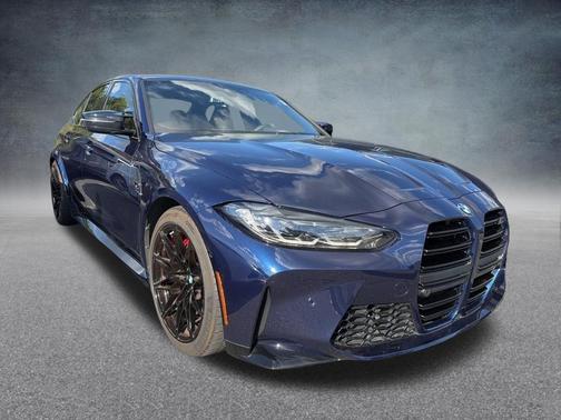 Tanzanite Blue II Metallic 2024 BMW M3 Competition