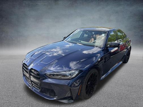 Tanzanite Blue II Metallic 2024 BMW M3 Competition