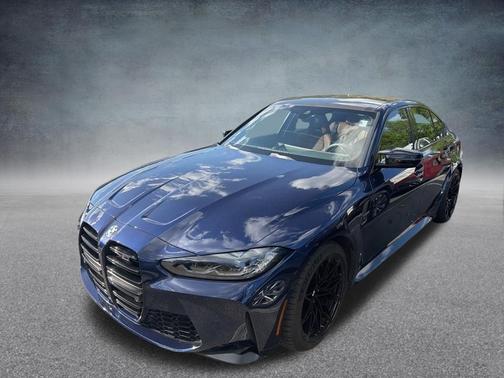 Tanzanite Blue II Metallic 2024 BMW M3 Competition