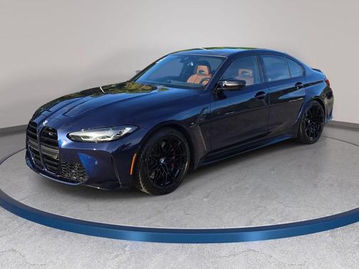 Tanzanite Blue II Metallic 2024 BMW M3 Competition