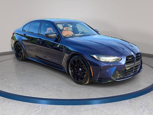 Tanzanite Blue II Metallic 2024 BMW M3 Competition