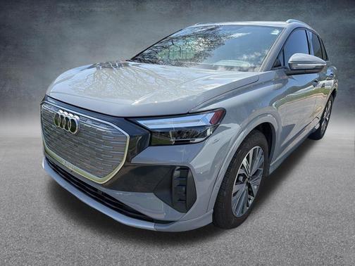 Pebble Gray 2023 Audi Q4 e-tron Premium Plus 40 RWD