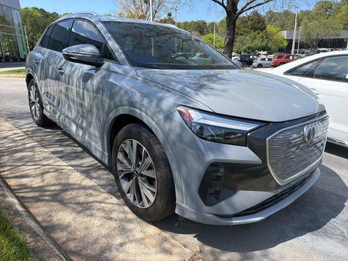 Pebble Gray 2023 Audi Q4 e-tron Premium Plus 40 RWD