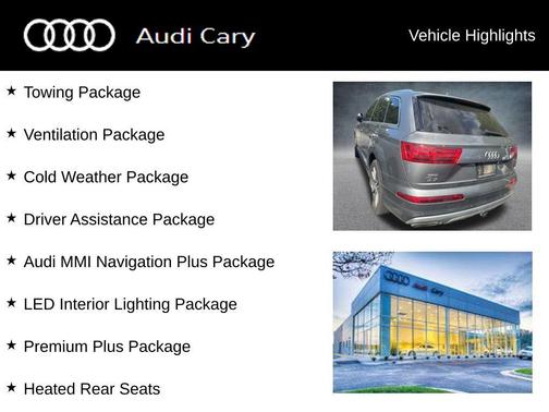 2017 Audi Q7 3.0T Premium