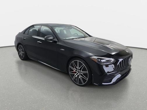 Black 2026 Mercedes-Benz AMG C 43 4MATIC