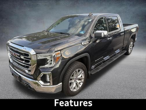 Carbon Black Metallic 2020 GMC Sierra 1500 SLT