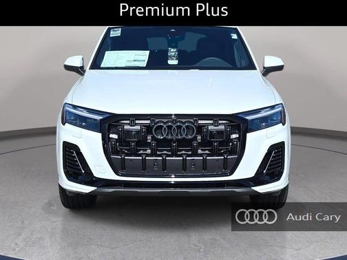 White 2026 Audi Q7 55 Premium Plus