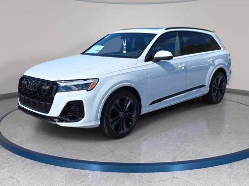White 2026 Audi Q7 55 Premium Plus