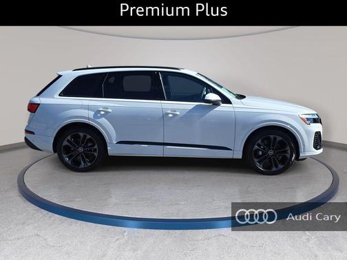 White 2026 Audi Q7 55 Premium Plus