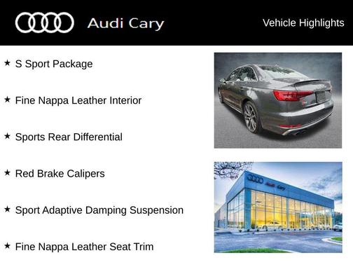 2018 Audi S4 3.0T Premium Plus