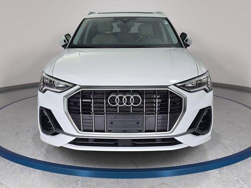 Glacier White Metallic 2024 Audi Q3 45 S line Premium Plus
