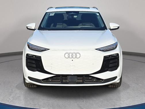 Glacier White 2025 Audi Q6 e-tron Prestige quattro