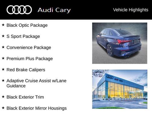 2024 Audi S3 Premium Plus TFSI quattro S tronic