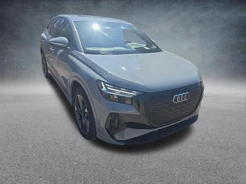 Pebble Gray 2023 Audi Q4 e-tron Prestige 50 quattro