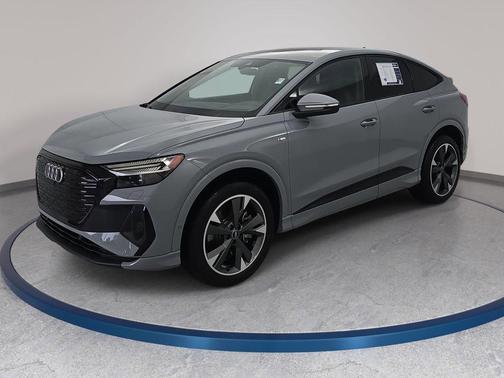 Pebble Gray 2023 Audi Q4 e-tron Prestige 50 quattro