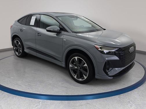 Pebble Gray 2023 Audi Q4 e-tron Prestige 50 quattro