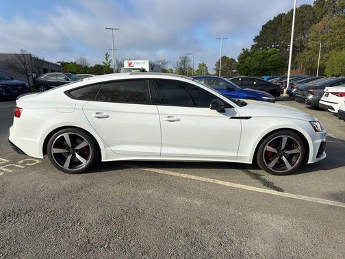 Glacier White Metallic 2023 Audi A5 Sportback 45 S Line Premium Plus