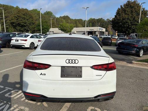 Glacier White Metallic 2023 Audi A5 Sportback 45 S Line Premium Plus