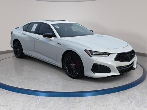 Platinum White Pearl 2023 Acura TLX Type S