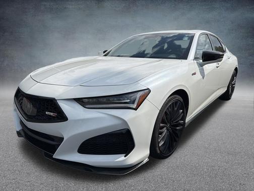 Platinum White Pearl 2023 Acura TLX Type S