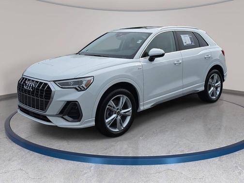 Arkona White 2024 Audi Q3 45 S line Premium Plus