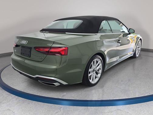 District Green Metallic/Black Roof 2023 Audi A5 Prestige 45 TFSI S line quattro S tronic
